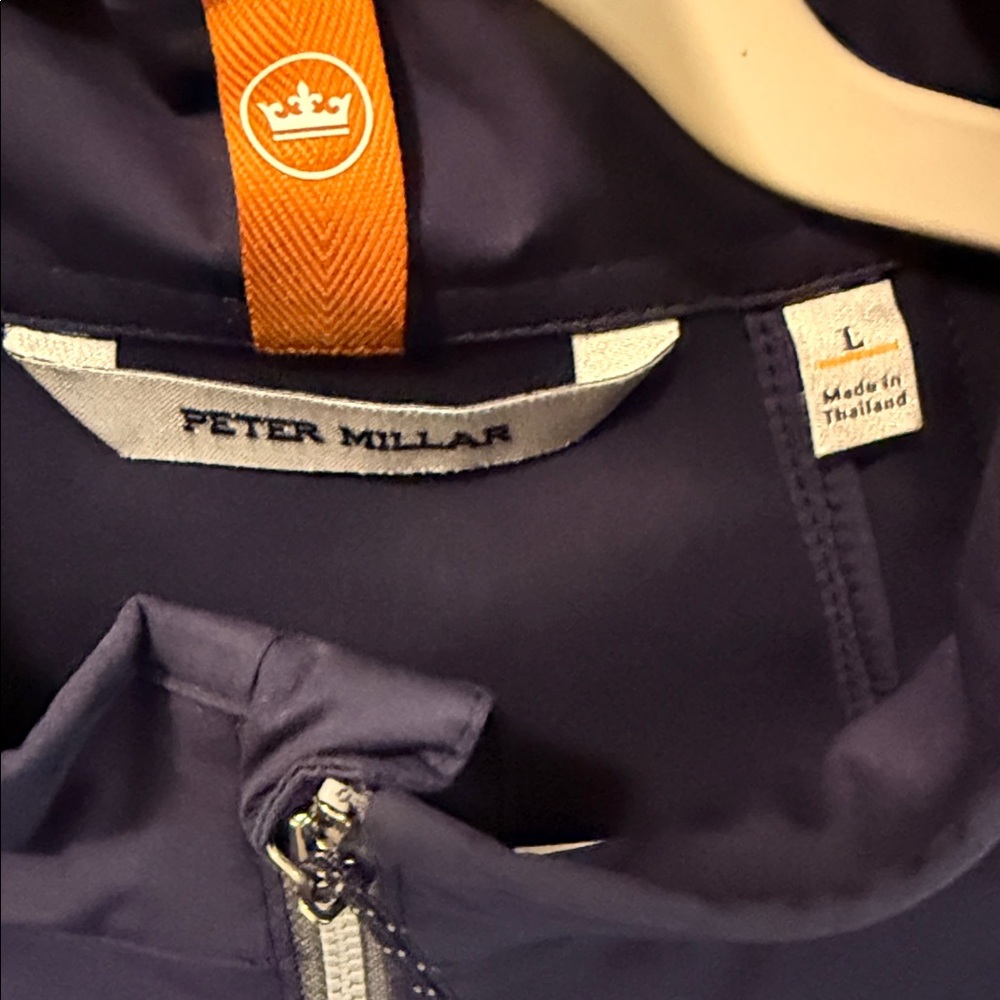 Peter Millar Dark Blue Performance Jacket - Picture 3 of 4